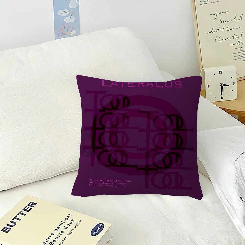 Band T-ToolS Lateralus   Cushion Cover Pillowcase Upholstery Sofa Throw Pillow Home Decor Pillowcas