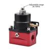 Universal Fuel Pressure Regulator Kit Car Fuel Pressure Regulator 100psi Adjustable Oil Gauge AN 6 Fitting End Oil Hose Fitting