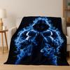 Boxing Sport Boxing Gloves Flannel Blanket Soft Warm Blanket for Bedroom Room Living Room Bed Office Travel Camping Picnic Gift