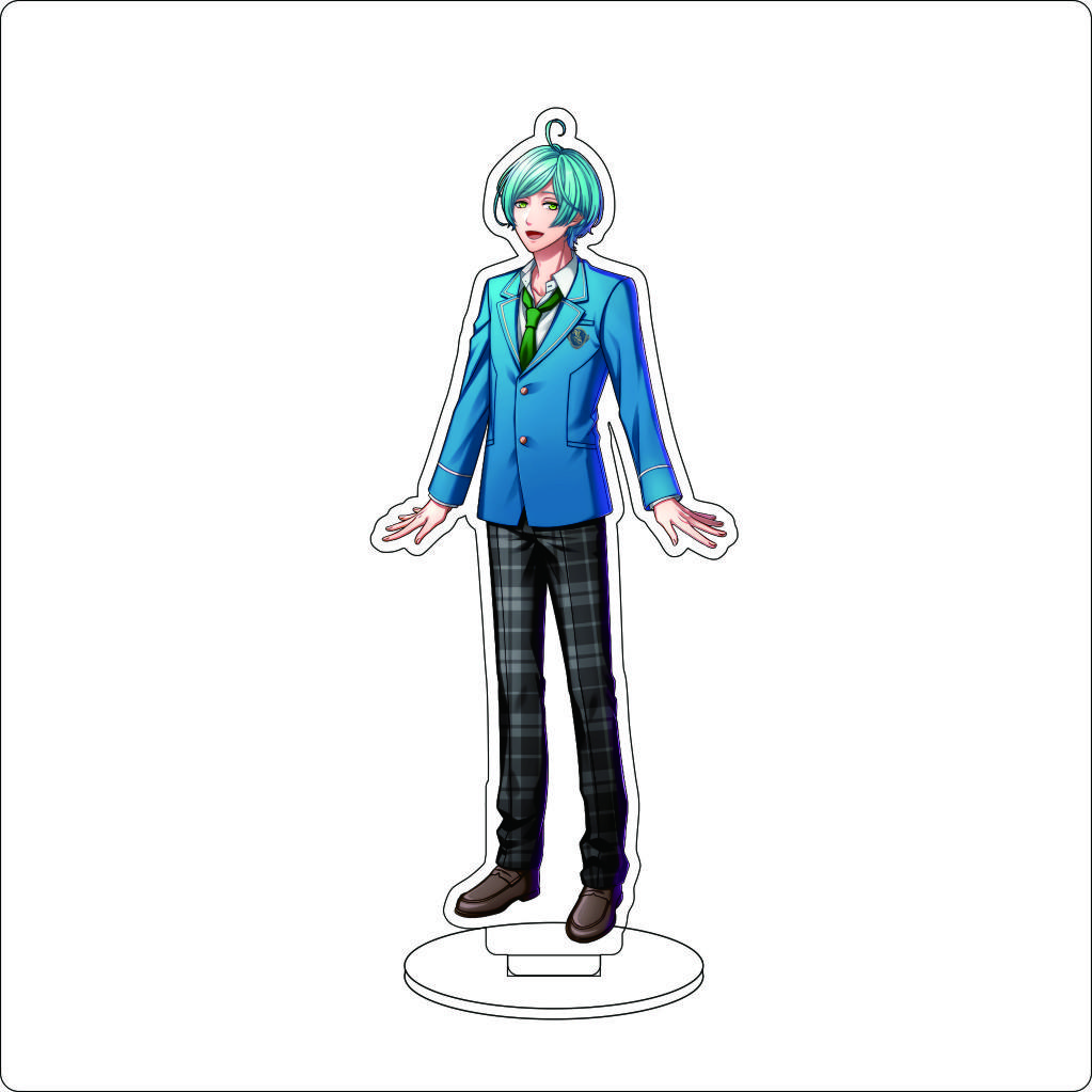 16CM Anime Ensemble Stars Acrylic Stand Ornaments Hidaka Hokuto Tenshouin Eichi Hibiki Wataru Figure Stand Halloween Gifts