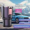 2-in-1 Slimme Snelle Koel-/VerwarmingsAutobekerhouder Intelligente Warm en Koud Bekerhouder Mini Auto Koelkast Kantoor Drinkmok