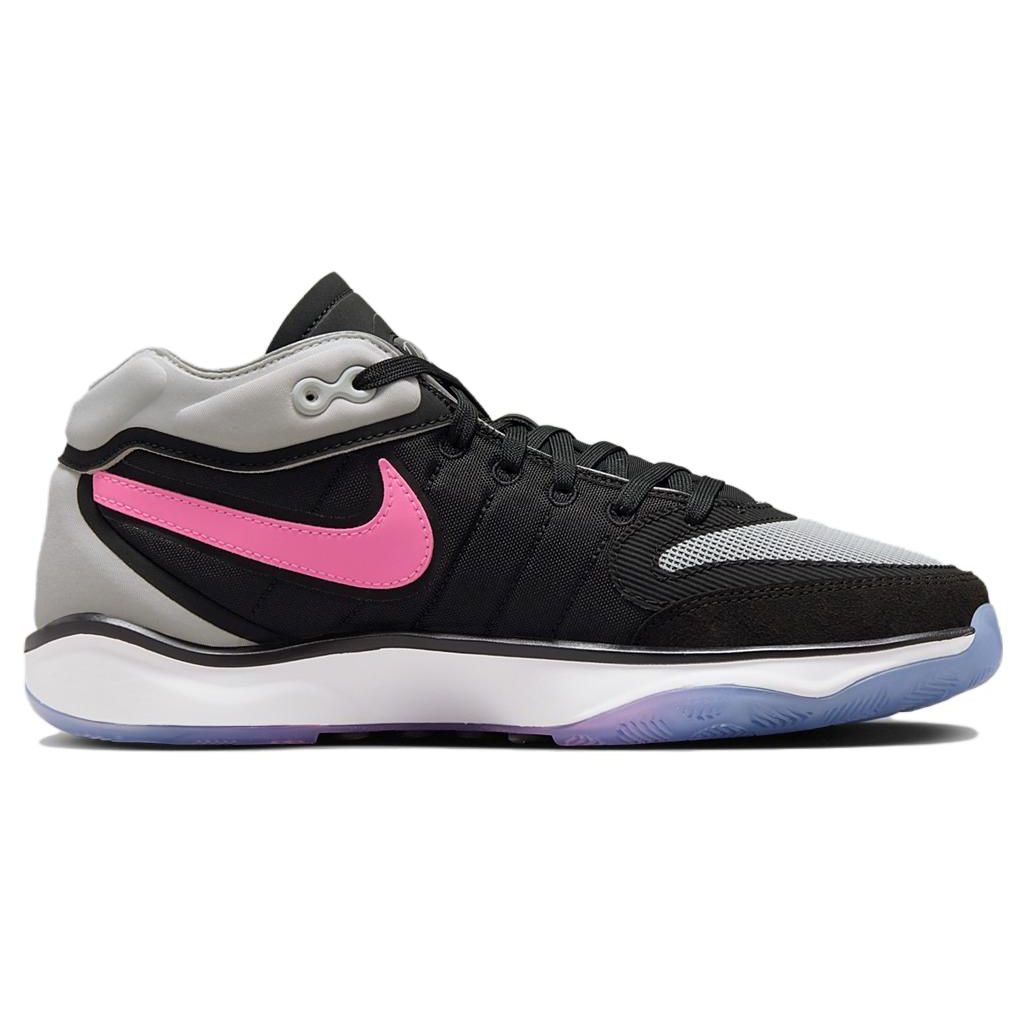 Мужские кроссовки Nike Air Zoom GT Hustle 2 Fundamental Black Pure-Platinum White — фото 2