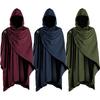 Mantello Medievale in Velluto con Spilla Regolabile per Costumi Fantasy Role Play