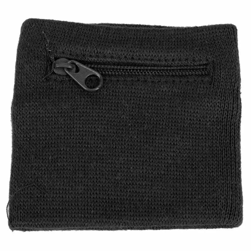 Unisex Wristband Coin Key Storage Zipper Pocket Sports Wrist Wallet Fitness Running Basketball Wrist Sheath Wrist Brace