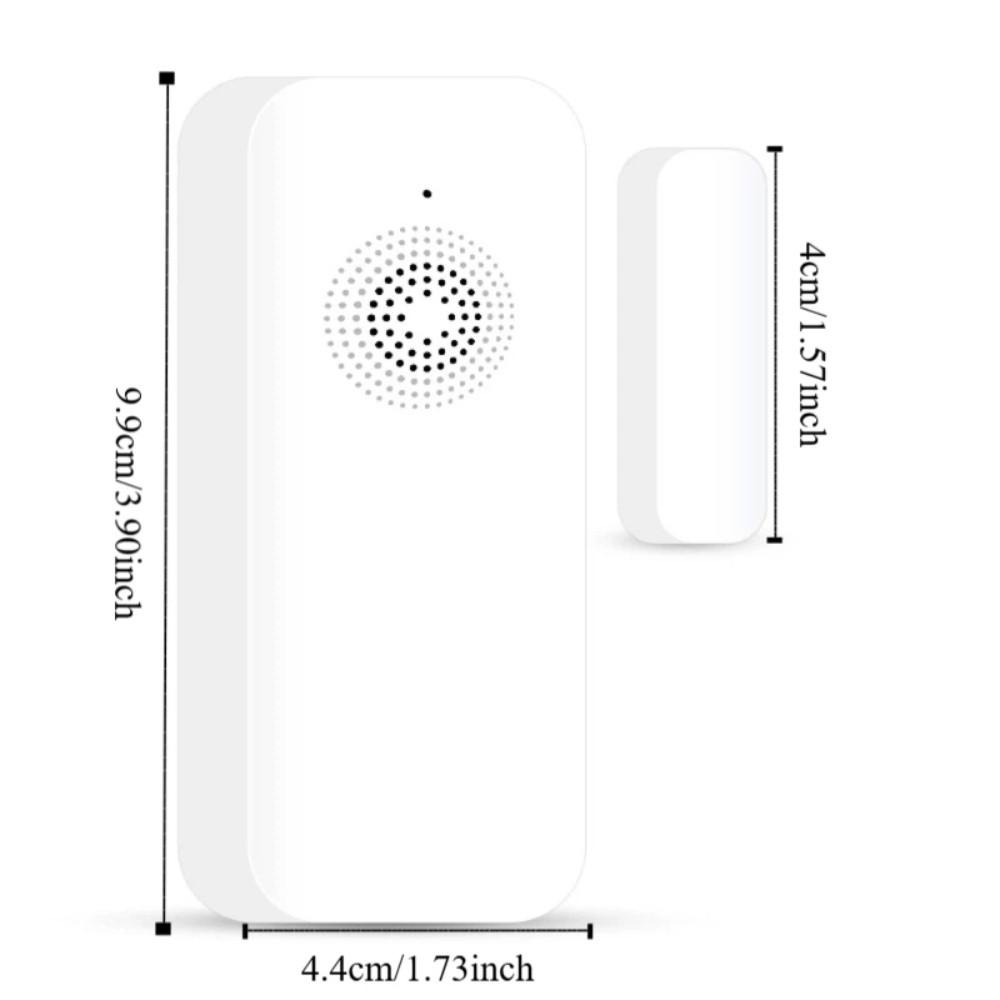 Open Closed Detection Zigbee Door Window Detector Smart Home Security Alarm System Door