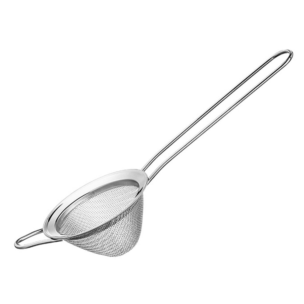 Easy Clean Colander Mesh Spoon Durable Material Filter Oil Strainer Fine Mesh Spoon  Kitchen