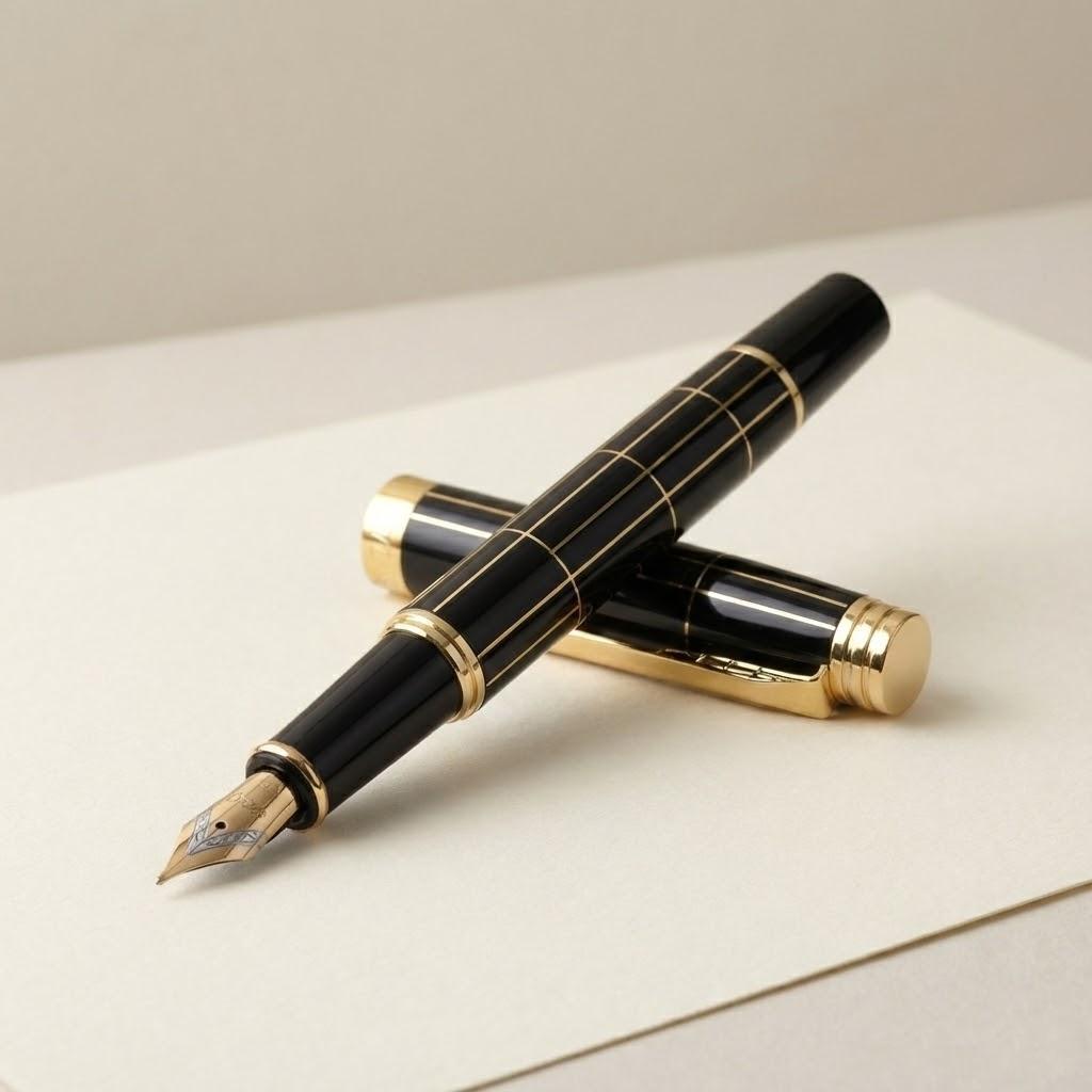 Роскошная металлическая перьевая ручка без сменного картриджа, трансформируемая, каллиграфическая ручка для письма и рисования