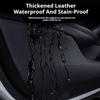 For Xpeng P7 2022 2023 2024 4Pcs Car Door Anti Kick Protection Pad Panel Alcan Tara Suede Auto Doors Anti-Dirty Cover Sticker