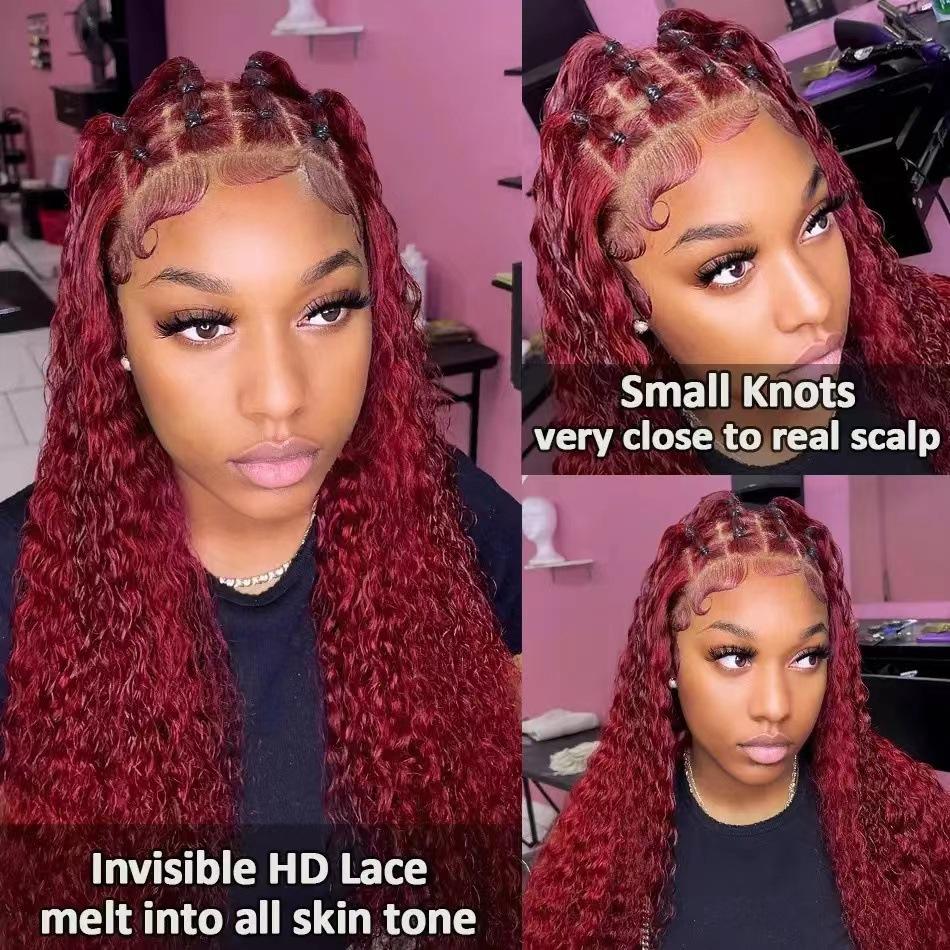 Front Lace Wig Headgear, New African Women's Small Curly Wig Full Headgear, One Piece.
