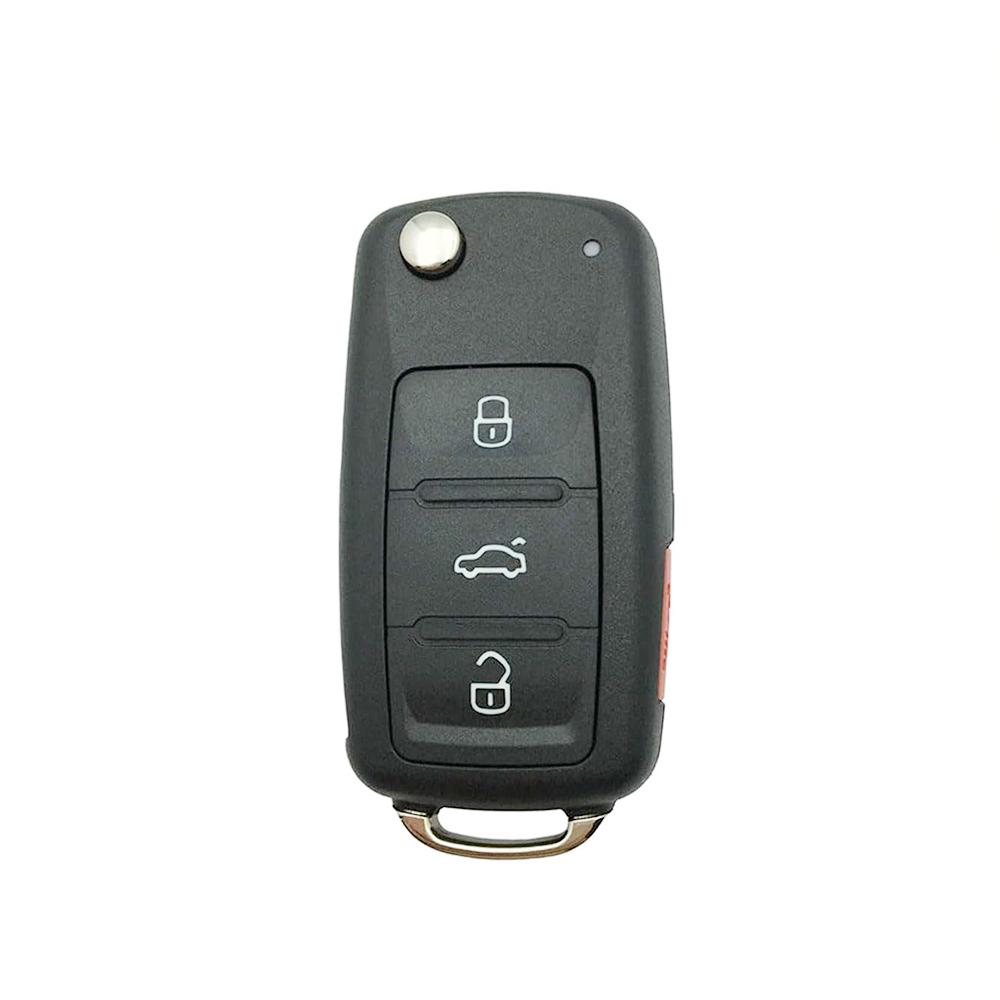 Replacement key fob housing fits 3+1 buttonsFor Volkswagen etc. keyless entry remote key holder