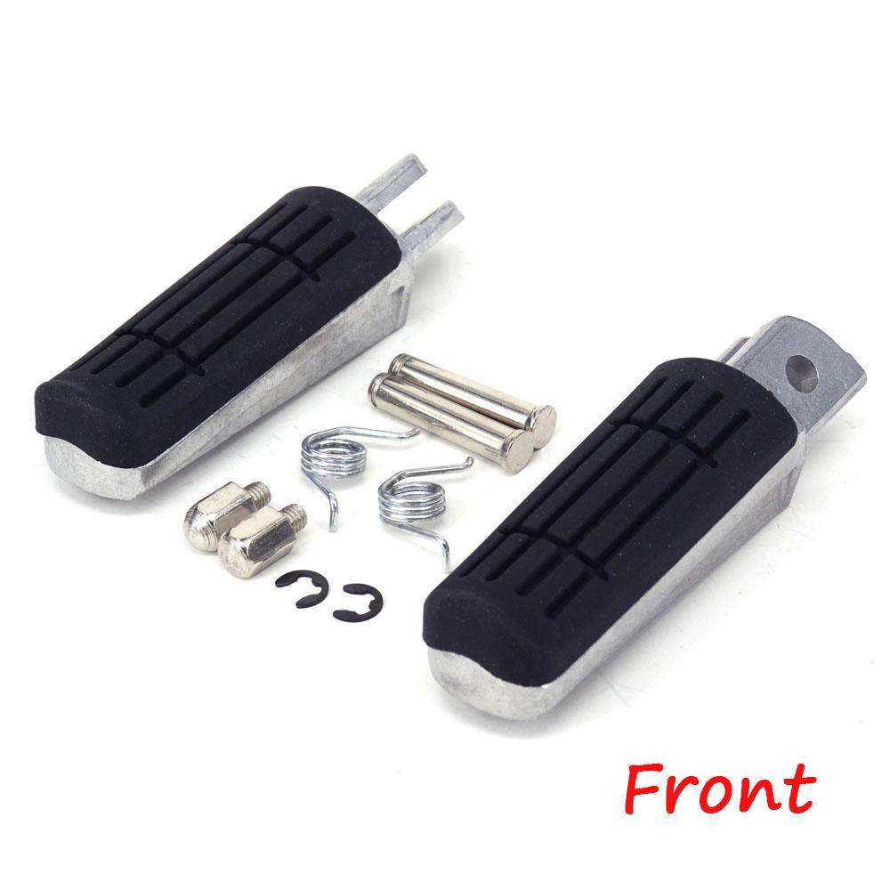 Motorcycle Front Rear Footrest FootPegs Pedal For Yamaha FZ400 FZ600 FZS600 FZS1000 FZ1000 FZ8 FZ6 FZ1 XJ600 XJ900 TDM900 BT1100
