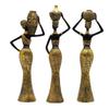 Vibrant Beautiful Finish Uniquely Hand Crafted Home Decor African Tribal Women Art Piece