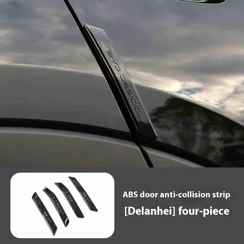 For BYD Song Plus DMI Seal U Sealion 6 Car Door Bumper Guard Anti-Collision Protective Strip Sticker EV Car Accessories