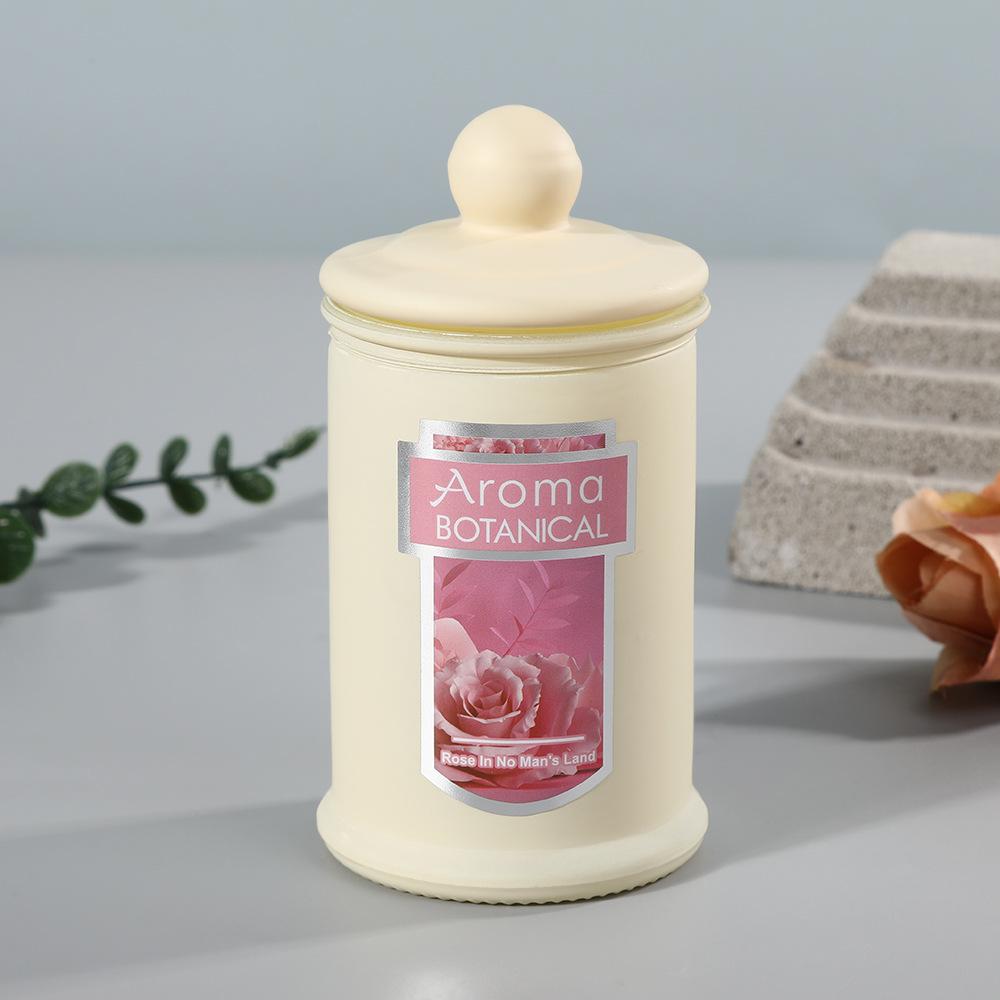 

Цветная жестяная банка для чая Ароматическая свеча из соевого воска для дома Без запаха Сувенирная свеча Yellow ** No Man s Land Rose