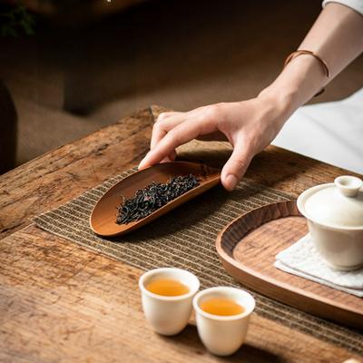 Teskedar i japansk stil Vintage Handgjorda Bambuverktyg Kung Fu Te-ceremoni Redskap Tesked Tevarutillbehör 2025 Nytt