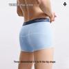 You Ke Shu Men's Mulberry Silk Cotton Antibacterial Boxer Briefs