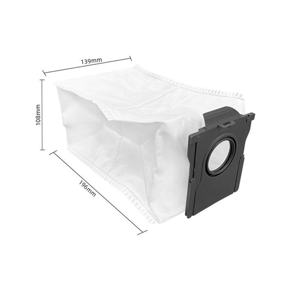 4/10Pcs Dust Bag For Mova Mobius 60 Robot Vacuum Cleaner Disposable Replacement Filter Non-woven Fabric Large Capacity