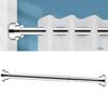 Tringle de placard réglable Étagère à vêtements extensible Tringle de placard suspendue durable Salle de bain