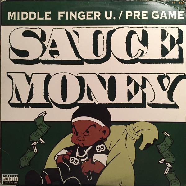

12inch Record SAUCE MONEY - Middle Finger U. / Pre Game MCA1255516 MCA Records 1998 US Rap & Hip-Hop/R&B Used