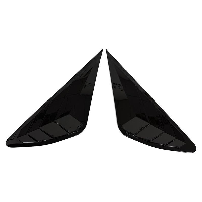 For Lexus RX270 RX450 350 2009-2014 Car Rear Window Louver Shutter Cover Side Vent Trim Sticker Scoop Exterior Accessories