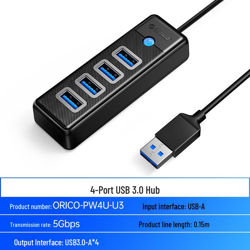 ORICO USB 3.0 4-Port Multi-Port Extension Adapter