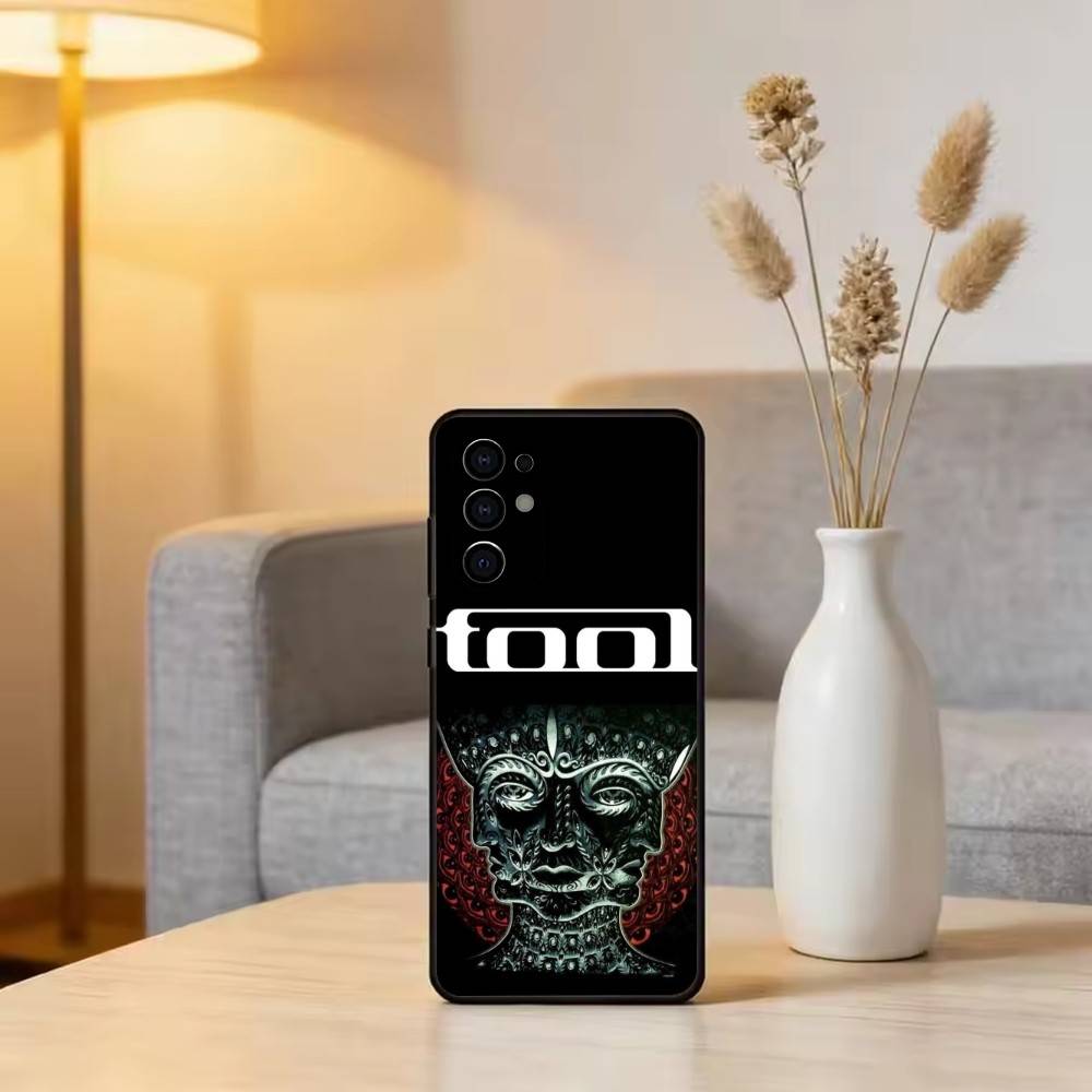 Music T-Tool B-Band R-Rock Phone Case Black Silicone Soft For Samsung S25,S24,S21,S22,S23,S30,Ultra,S20,Plus,Fe,Lite