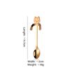 304 Stainless Steel Coffee Spoon Cute Cat Spoon Teaspoon Creative Dessert Ice Cream Tableware Kitchen Tools Tea Spoon Cjcc01