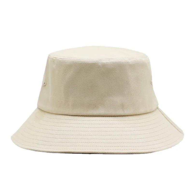 Bob Big Head Bucket Hats 61CM for Men Women Summer Mountaineering Hat with String Large Panama Custom Logo French Bob Wholesale