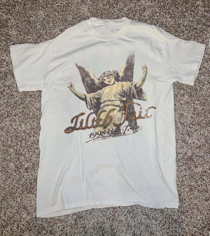 Lilith Fair Festival Concert Unisex White T-Shirt All Size S-5XL Unisex T-Shirt XXXXL