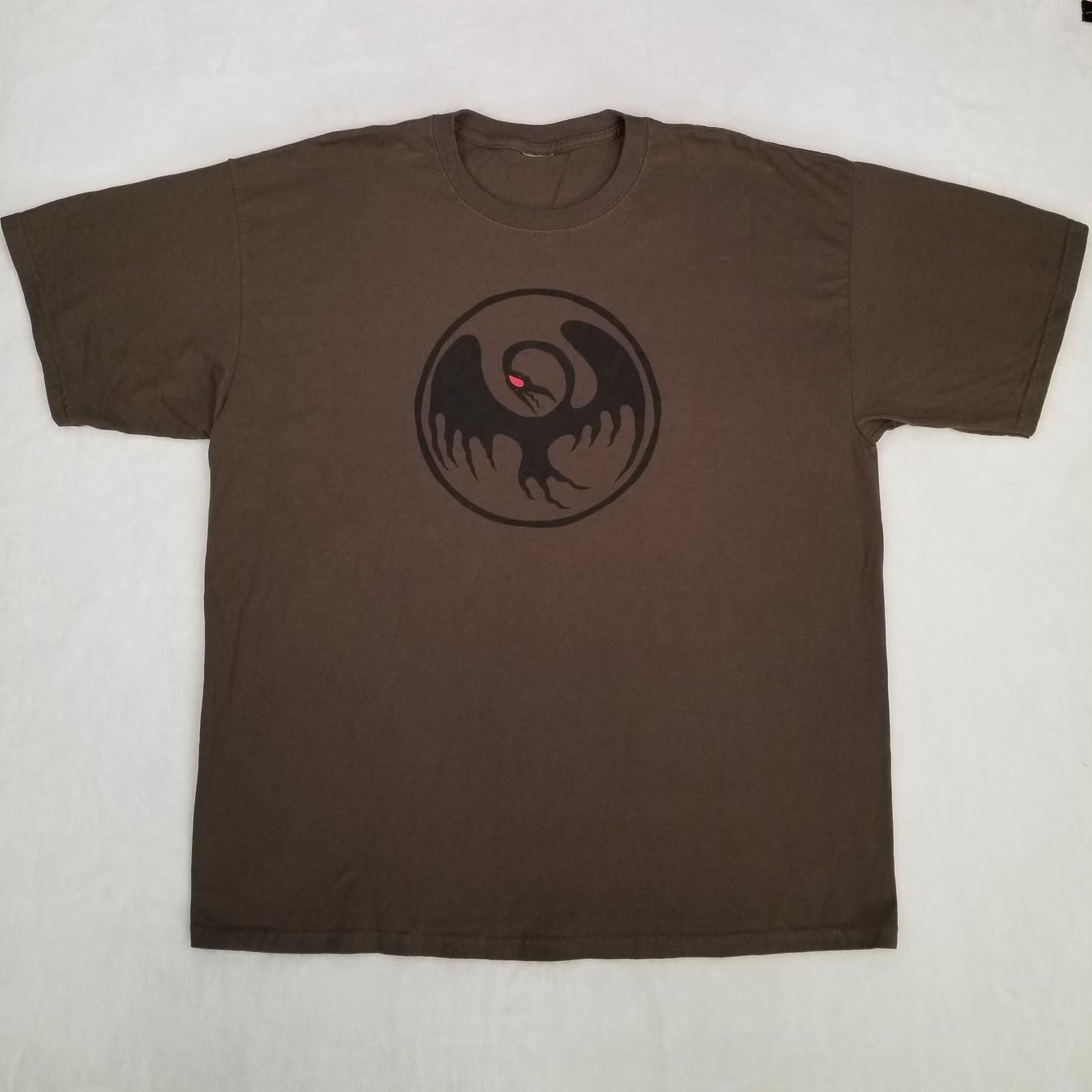 Drive By Truckers Tour 2008 Men s Brown Graphic Short Sleeve Casual Unisex T-Shirt XXXL