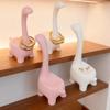 2026 Creative Cartoon Dinosaur Ring Holder Pink Multi Functional Durable Jewelry Packaging Display Ring Stand Tools Accessories
