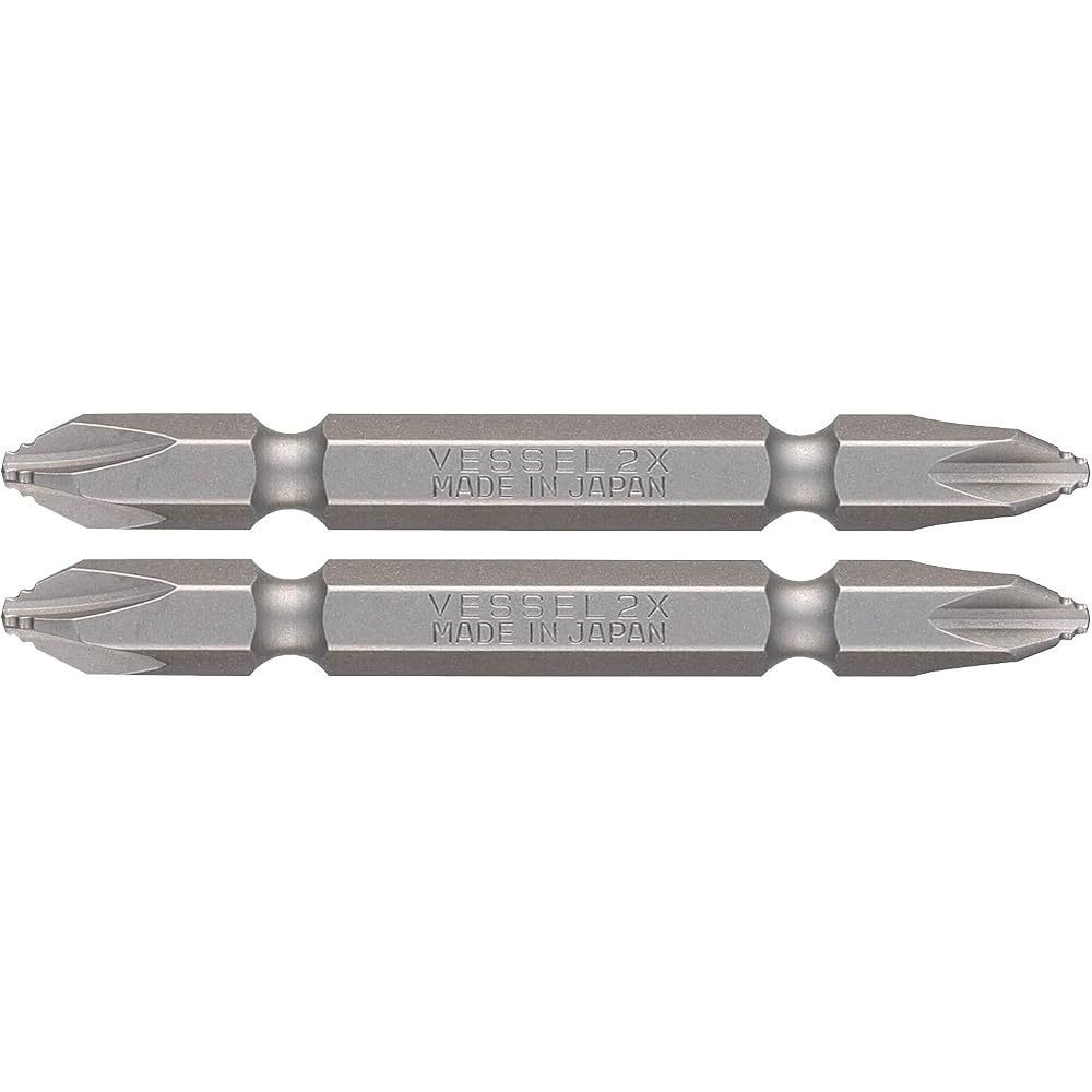 VESSEL (VESSEL) 40V Compatible Problem Solution Bits, Sluggish Double Headed Bits +2 x 65, Set of...