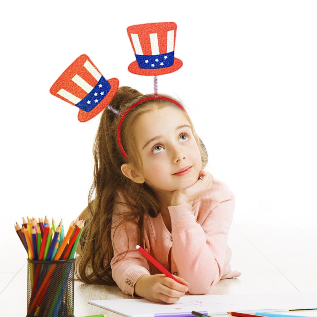 American Independence Day Party Decoration Headband 10pcs