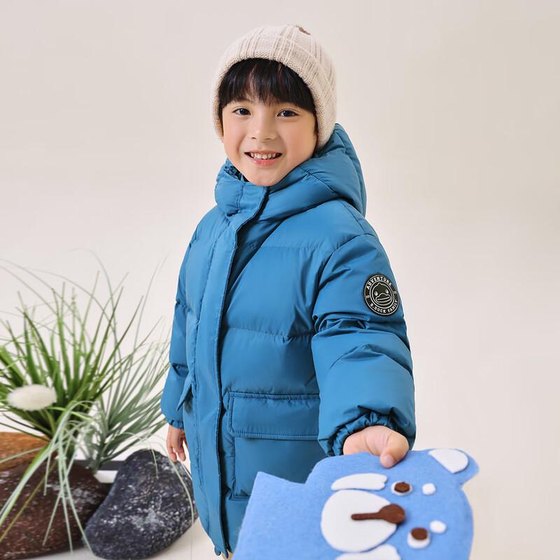 B.Duck Kids' Mid-length Winter Down Jacket