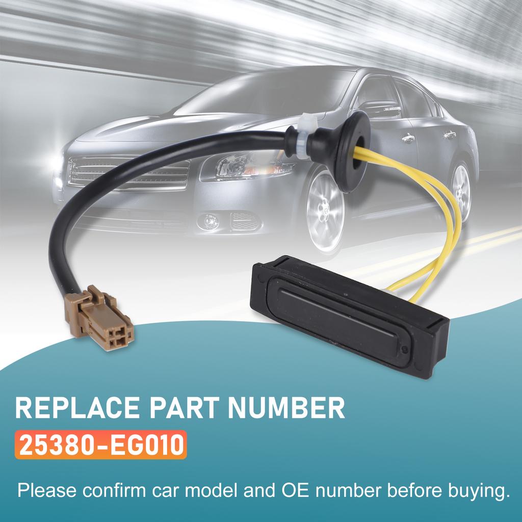For 2009 2014 Maxima Sv 3.5l 25380eg010 Rubber Trunk Lid Lock Release Handle Trunk Lock Release Switch 25380-eg010 25380 EG010