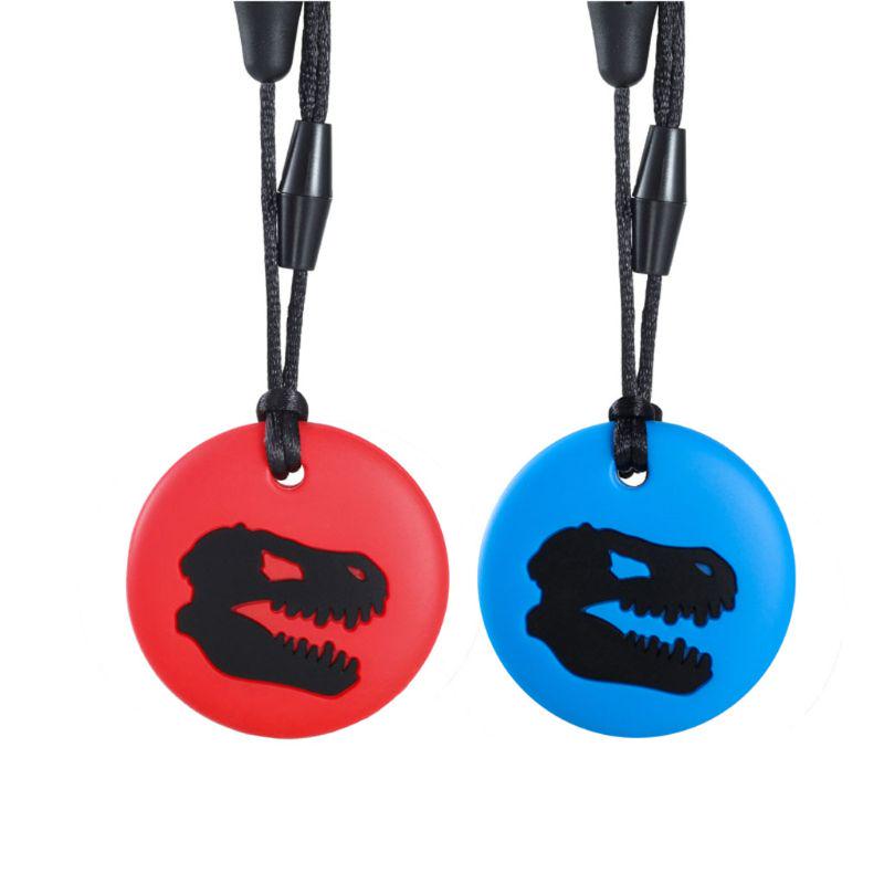 Chewable Necklace for Kids Teething Toys Designed for Autism Sensory Teether Toy