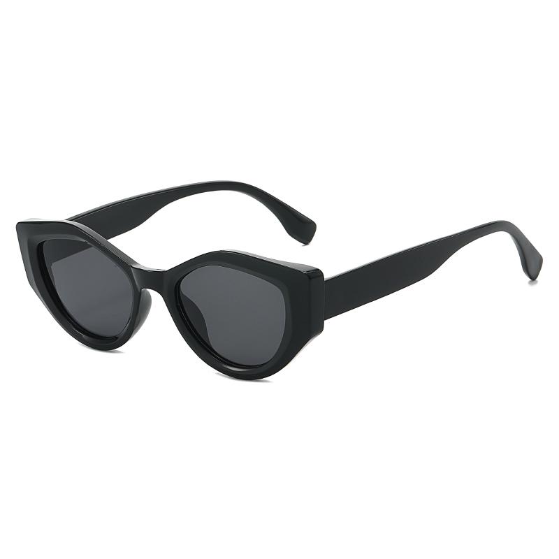 Women s Vintage Cat Eye Sunglasses, UV Protection Fashion Shades, Luxury Beach Vacation Sun Glasses, Trendy Eyewear C1
