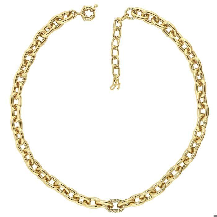 Collier - Adore - 5448750 - Argent sterling - Pendentif cœur - Couleur dorée