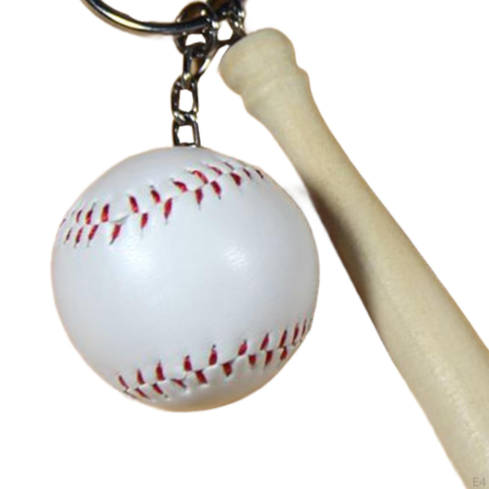 Брелок в форме бейсбольного мяча — фото 6