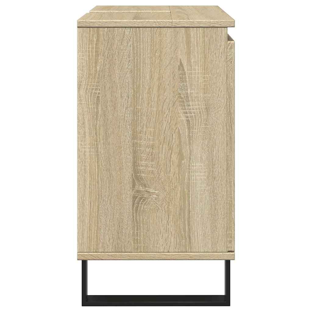Vidaxl Badezimmerschrank, Sonoma-Eiche, 58X33X60 Cm