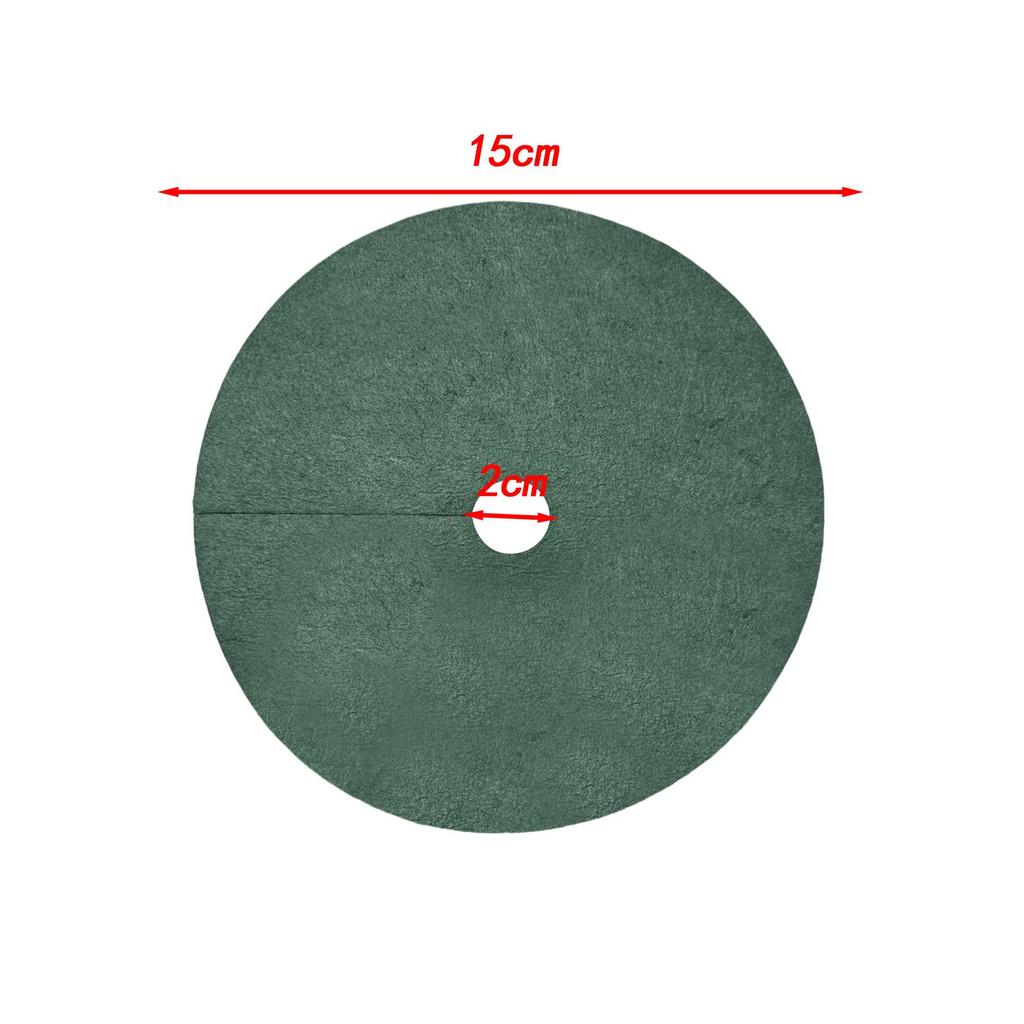 10 Pieces Tree Weeding Barrier Mats Garden Weeding Barriers Tree Protector Mats for Landscaping Patio Outdoor Tree Grass