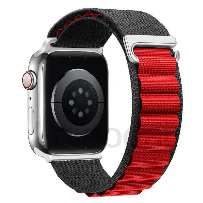 Alpine loop Strap For apple watch Ultra 2 band 49mm 44mm 40mm 45mm 41mm 46mm 45 mm bracelet correa iWatch series 9 8 7 6 3 se 10