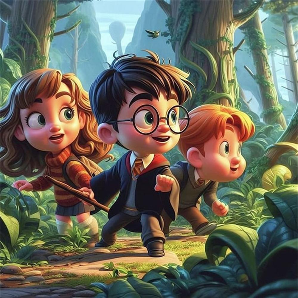 Harry Potter Magic School Hogwarts Diamond Painting Cross Stitch Set 5D DIY Art Mosaic Embroidery Home Decor Handcraft Gift