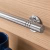 Heavy Cabinet Door Handle Silver Furniture Handle Solid Drawer Handle  Bathroom