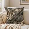 Moroccan Style Art Pillow Case Double-Sided Plush Sofa Cushion Covers Organic Breathable Invisible Zipper
