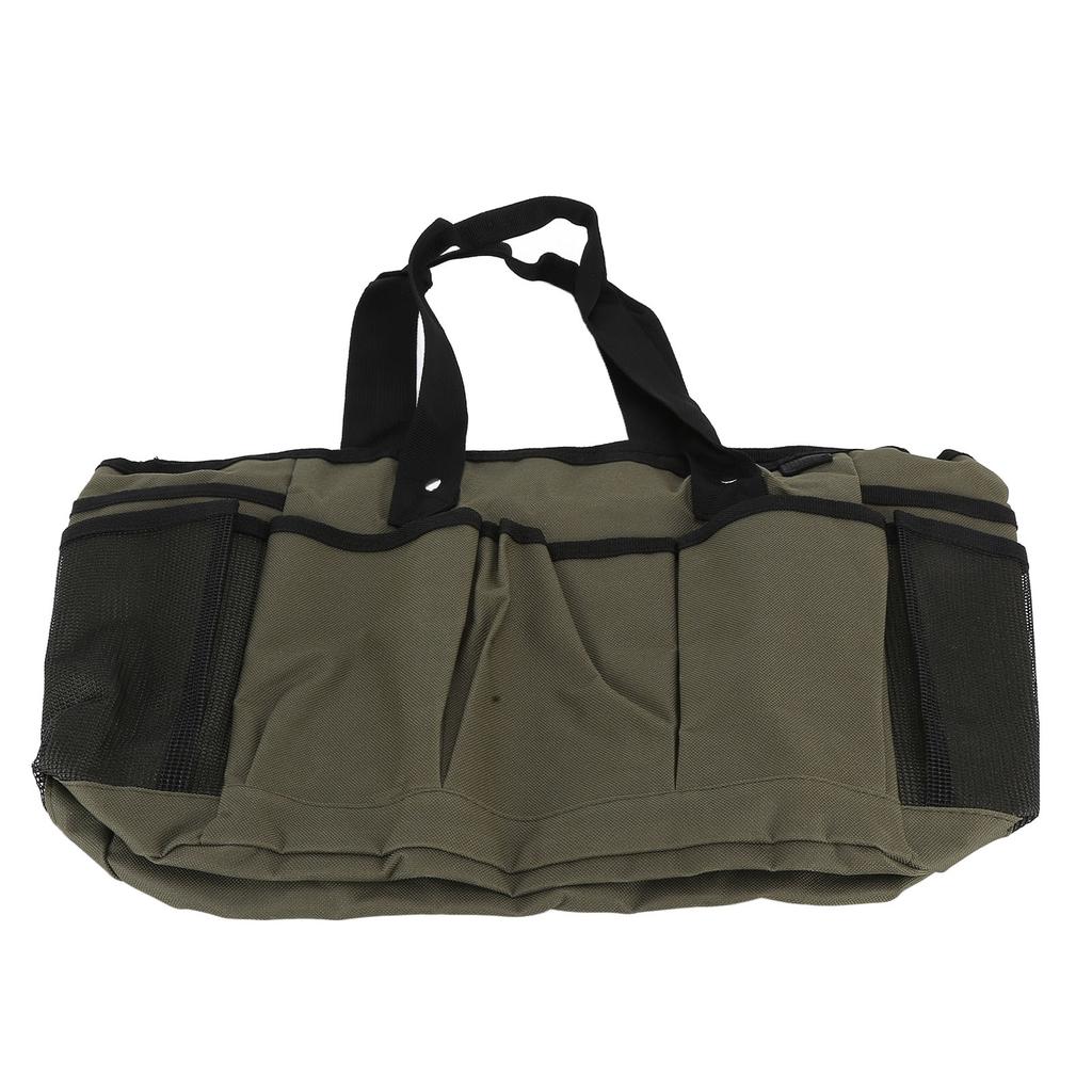 Outdoor Tragetasche Tragbare Garten-Schnittwerkzeug-Aufbewahrungstasche zum Aufbewahren von Gartenwerkzeug Militärgrün