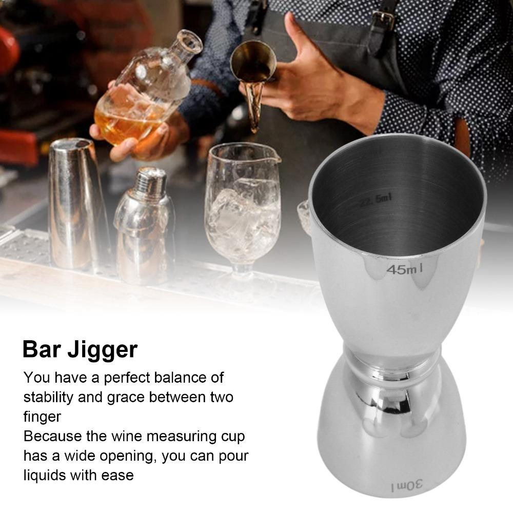 Anti Rust Measuring Cup Stainless Steel Wine Measure Cup Lightweight Cocktail Shaker Hotel