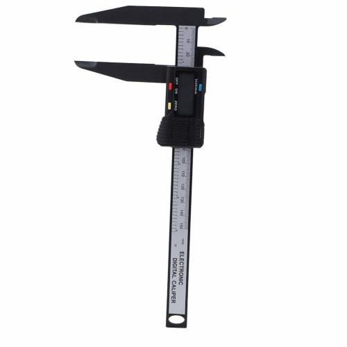 Digital Caliper, 150mm/300mm Digital Caliper Carbon Ruler with Long Jaw Measuring Tool (150mm)