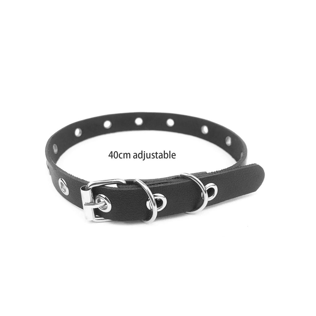 Sexy Trendy Vintage kouzlo Náhrdelníky s kulatým gotickým límcem Šperky Dárek Gotické kožené srdce Harajuku Dámské Punk Náhrdelník