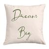 Simple Nordic Ins Style Home Pillow, Morandi Green Living Room Pillow, Soft Literary Abstract and Fresh Sofa Decoration
